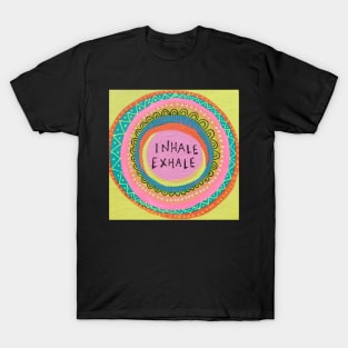 Tropical Inhale Exhale Mandala T-Shirt